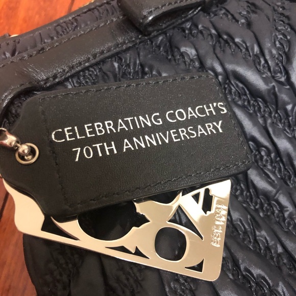 Coach Black Handbag - Picture 3 of 7